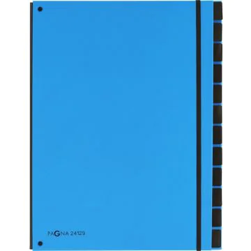 Photo 24129-13  Pagna : Trieur à soufflets 12 compartiments - Bleu