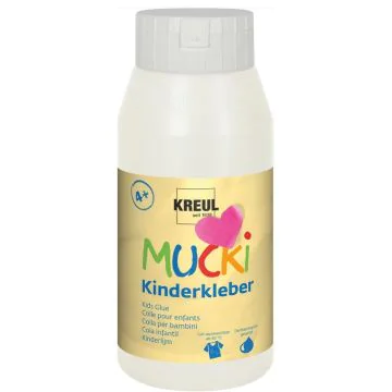 Colle à base d'eau - Pour bricolage - 750 ml : KREUL Mucki