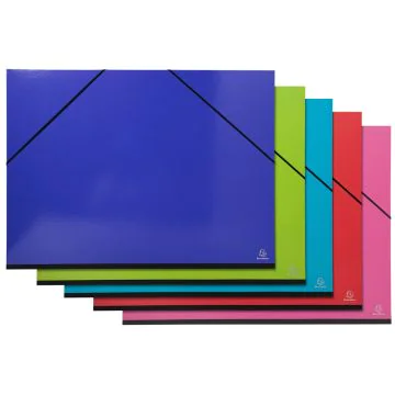 EXACOMPTA 25829E : Cartons à dessin Iderama - 520 x 670 mm Assortiment