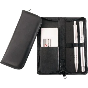 Photo ALASSIO : Etui en cuir pour 3 stylos 2603 Maroquinerie