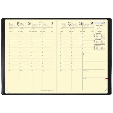 Agenda 2025 MINISTRE PRESTIGE - 160 x 240 mm QUO VADIS 286065Q intérieur