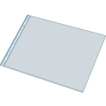 Lot de 10 Pochettes perforées en PVC - A3 - Ouverture haut : EXACOMPTA Illustration