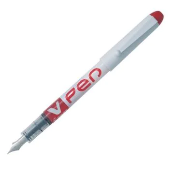 Stylo plume jetable - Rouge : PILOT V-Pen Visuel image