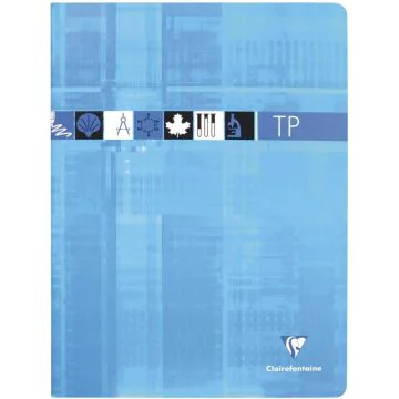 Cahier de travaux pratiques - 240 x 320 mm : CLAIREFONTAINE Photo