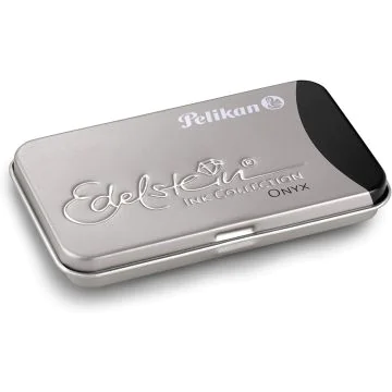 Photo Boite de 6 cartouches d'encre - Noir : PELIKAN Edelstein Ink 
