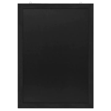 Ardoise avec cadre en bois - Noir - 600 x 840 mm : EUROPEL image