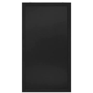 Ardoise avec cadre en bois - Noir - 600 x 1100 mm : EUROPEL image