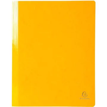 EXACOMPTA 380804B : Chemises à lamelles - Jaune Iderama