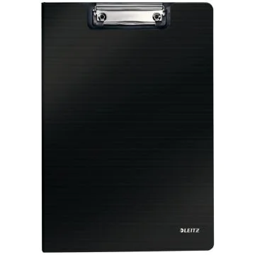 Photo Porte-bloc à rabat Solid - A4 Noir : LEITZ 3962-10-95