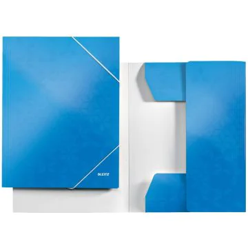 Photo Chemise à élastique WOW A4 - Bleu LEITZ