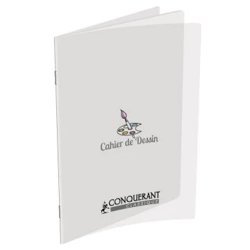 Cahier de dessin - 240 x 320 mm CONQUERANT