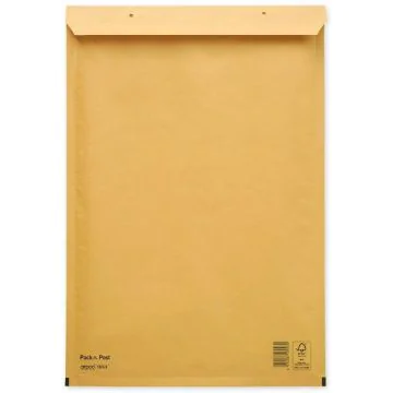 Pochettes d'expédition à coussin d'air - Marron - 320 x 455 mm : MAIL MEDIA Lot de 50 Visuel