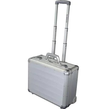 Valise de pilote avec trolley en aluminium GALAXY ALUMAXX 45163