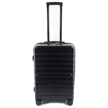 Valise avec 4 roulettes en ABS - Taille M - Noir : JSA