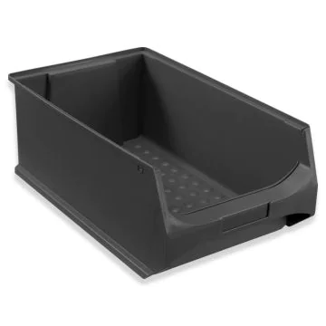 Bac à bec ESD - 300 x 500 x 200 mm - Noir : ALLIT Profilplus Grip Box Photo