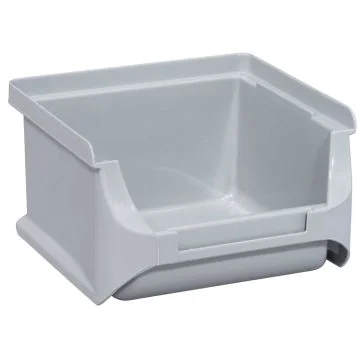 Bac à bec de rangement - 100 x 100 x 60 mm - Gris : ALLIT Image