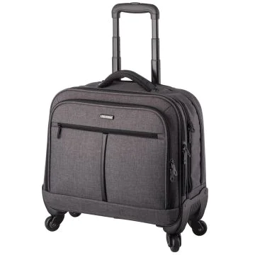 Valise avec trolley Gris pour PC 17 pouces : LIGHTPAK Phoenix image