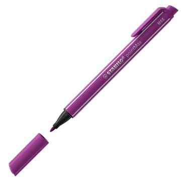 Stylo feutre PointMax 0,8 mm - Mauve : STABILO image