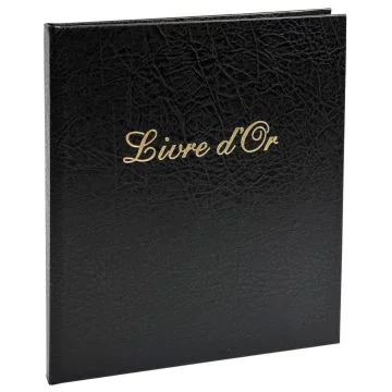 Livre d'or - 210 x 190 mm - Noir EXACOMPTA Balacron Image