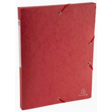 Boîte de classement Scotten - Dos 25 mm - Rouge EXACOMPTA Visuel