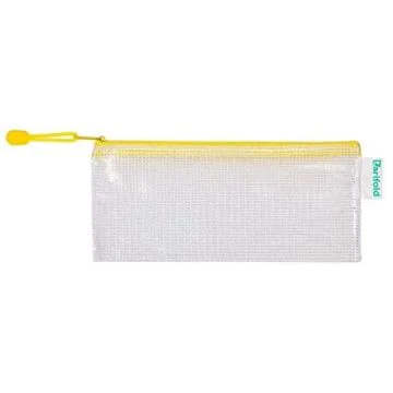 Photo Sac à fermeture éclair - 230 x 115 mm - Jaune TARIFOLD