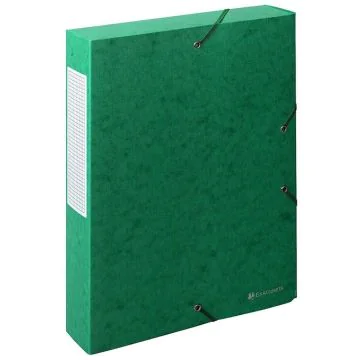 Boîte de classement Scotten - Dos 60 mm - Vert : EXACOMPTA Visuel