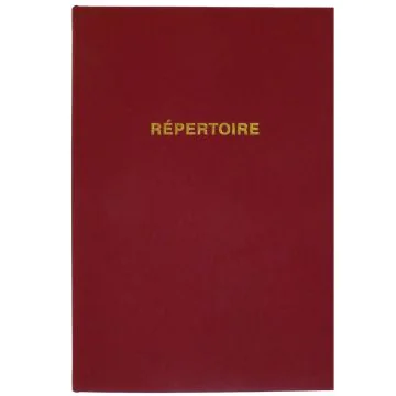 ELVE : Registre Répertoire de 300 pages  230 x 180 mm 51062
