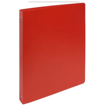 Exacompta 512805E : Classeur semi-rigide Rouge - 4 anneaux