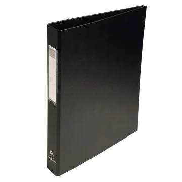 Classeur 4 anneaux ronds - Noir (Classement 51381E) EXACOMPTA