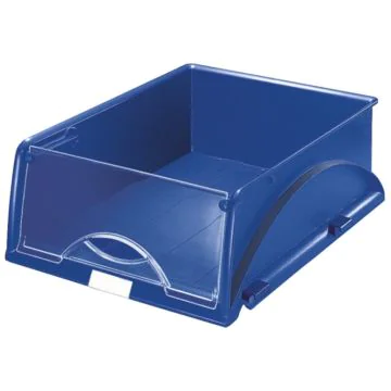 Bac à courrier empilable avec rabat - Bleu : LEITZ Sorty Photo