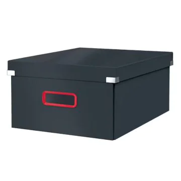Boîte de rangement Click & Store Cosy L - 369 x 482 x 200 mm - Gris : LEITZ image