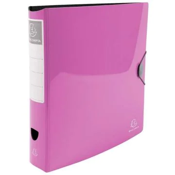 Classeur à levier Iderama PP - Dos de 75 mm - Rose EXACOMPTA Image