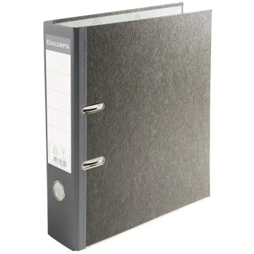 Classeur à levier en PVC - Dos de 70 mm - Gris EXACOMPTA Image