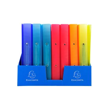 Exacompta 54377E Linicolor : Classeur souple Assortiment - 2 anneaux