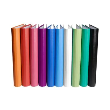 Lot de 20 classeurs 2 anneaux ronds - Assortiment (Classement 54570E) EXACOMPTA