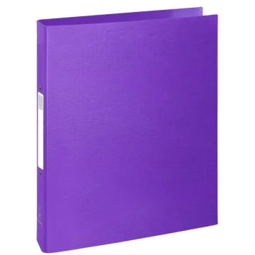 Classeur Rigide - 2 anneaux de 30 mm -Violet : EXACOMPTA Teksto image