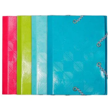 Chemise à élastiques 3 rabats - A6 - Assortiment EXACOMPTA 1928