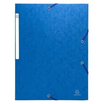 EXACOMPTA 55752E - Chemises à élastiques Scotten - Bleu