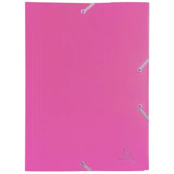 Chemise à élastiques - Rose : EXACOMPTA Eco Visuel