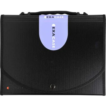 Trieur avec poignée Exacase - 13 compartiments - Noir EXACOMPTA