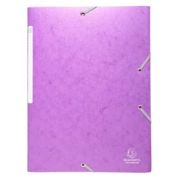 EXACOMPTA 55957E - Chemises à élastiques Scotten - Violet