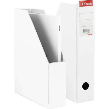 Porte-revues - Dos de 70 mm - Blanc : ESSELTE Vivida Visuel