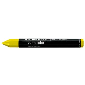 Photo STAEDTLER Crayon Lumocolor permanent  - Jaune