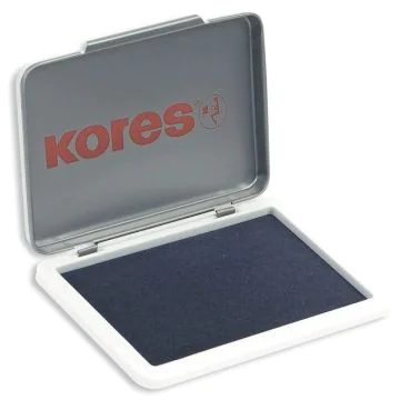 Tampon Encreur Metallica - Bleu : KORES Visuel