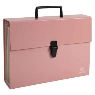 Trieur avec Poignée - 18 compartiments - Corail EXACOMPTA Aquarel