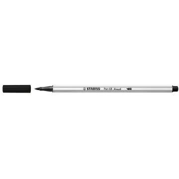 Photo STABILO : Stylo-feutre Pen 68 Brush - Noir