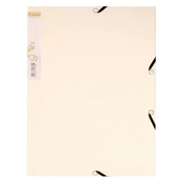 EXACOMPTA : Chemises Forever à élastiques - Sable 56986SE fermé