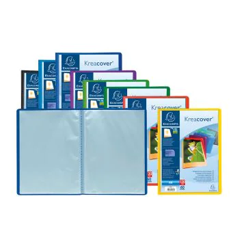 Protège-documents personnalisables de 180 vues - Assortiment EXACOMPTA : 5790E porte-vues