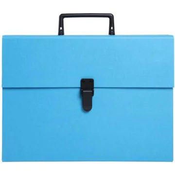 58420E EXACOMPTA : Trieur avec poignée - 20 compartiments - Assortiment