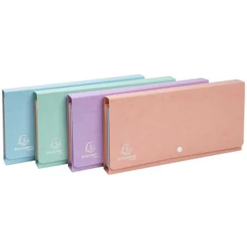 Photo Trieur pochette - 6 compartiments - Assortiment EXACOMPTA Aquarel Image